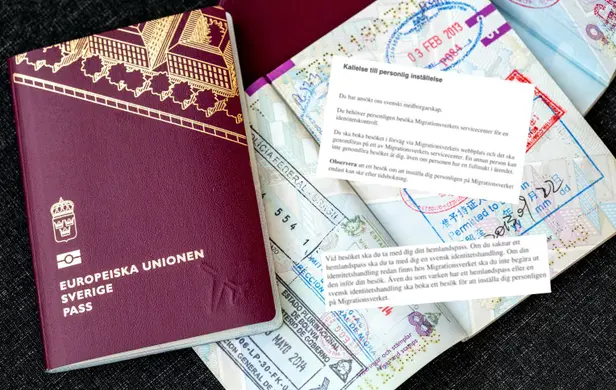 What’s in the appointment letter for Swedish citizenship?