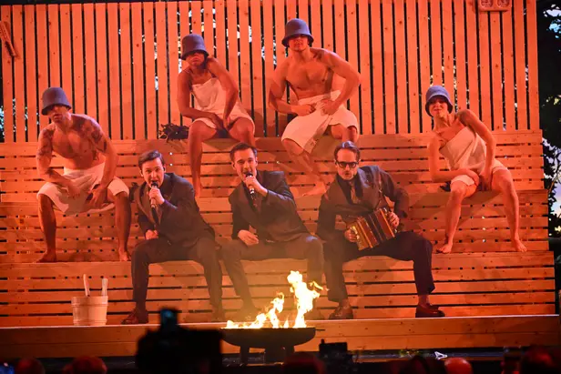 What do the lyrics of Sweden's Eurovision entry Bara Bada Bastu actually mean?