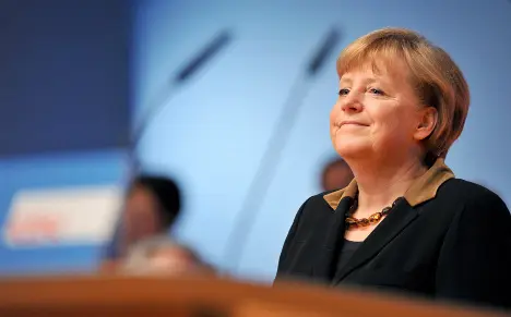 Merkel: only I can steer Germany in rough seas