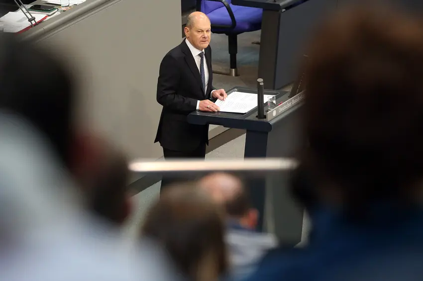 German chancellor Scholz assures Ukraine that its future 'lies in EU'