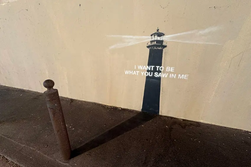 We love it Marseille discovers new Banksy artwork