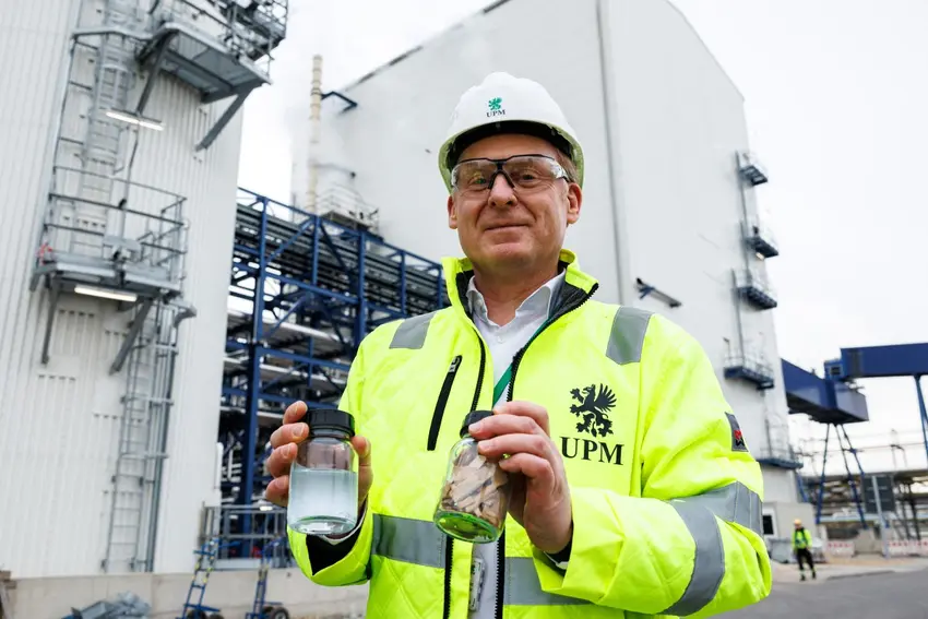 Tree branches to fleece jackets: Chemicals plant in Germany bets on biomass