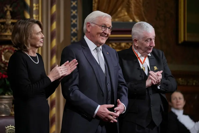 German president urges European 'self-confidence' on UK state visit