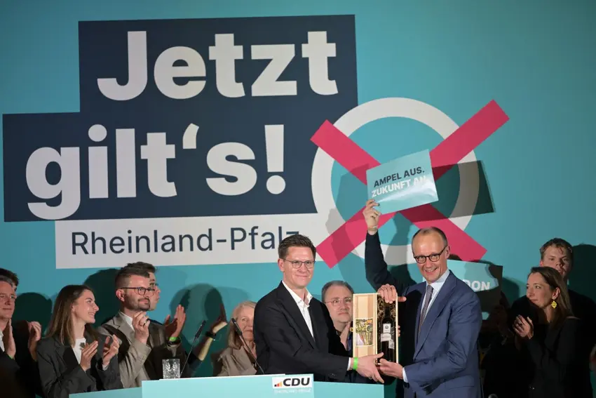 German state vote puts Merz's conservatives to the test