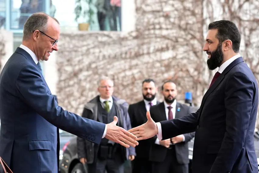 Germany's Merz pushes return of Syrians as he hosts leader Sharaa