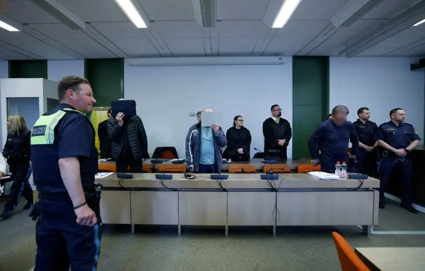 Three go on trial in Germany over plot to overthrow government
