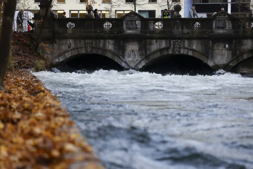 Surf's up again on Munich river after choppy year