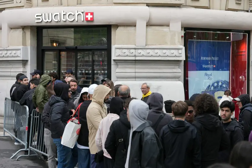 Scuffles in France, Italy and beyond as Swatch sale descends into chaos