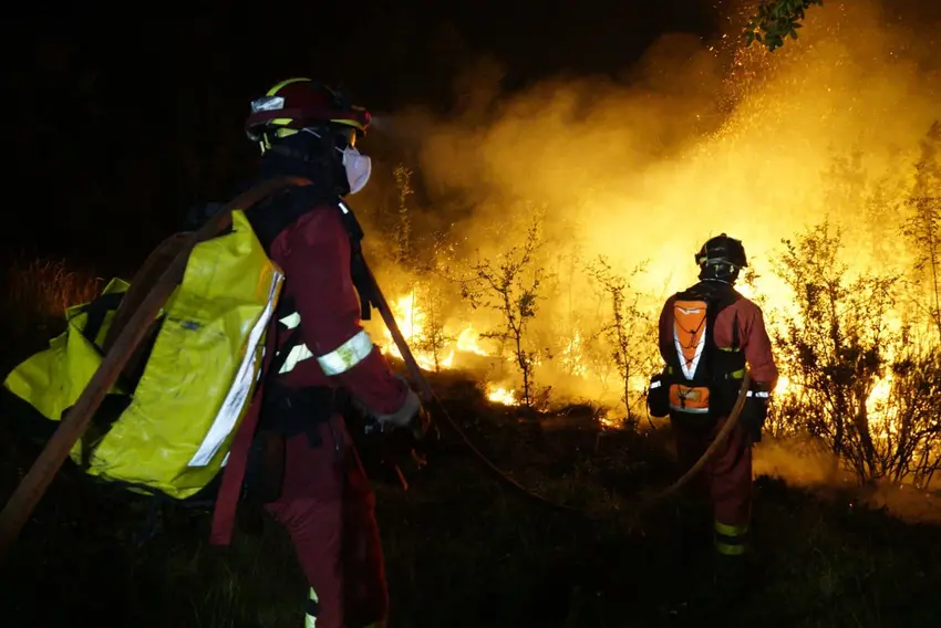 LATEST: Spain's biggest wildfire of the year destroys 26,000 hectares of land