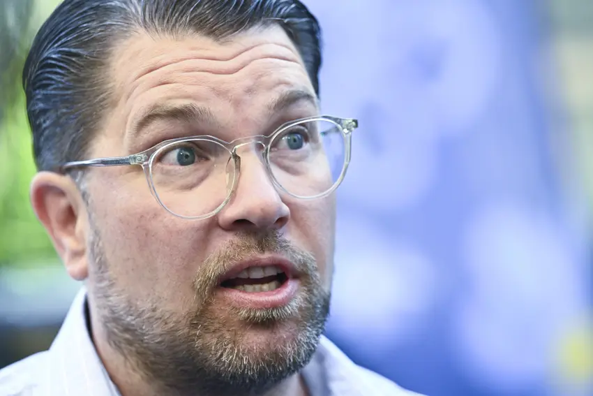 Åkesson aims for the prime minister's job in 2030, before the 13 September election